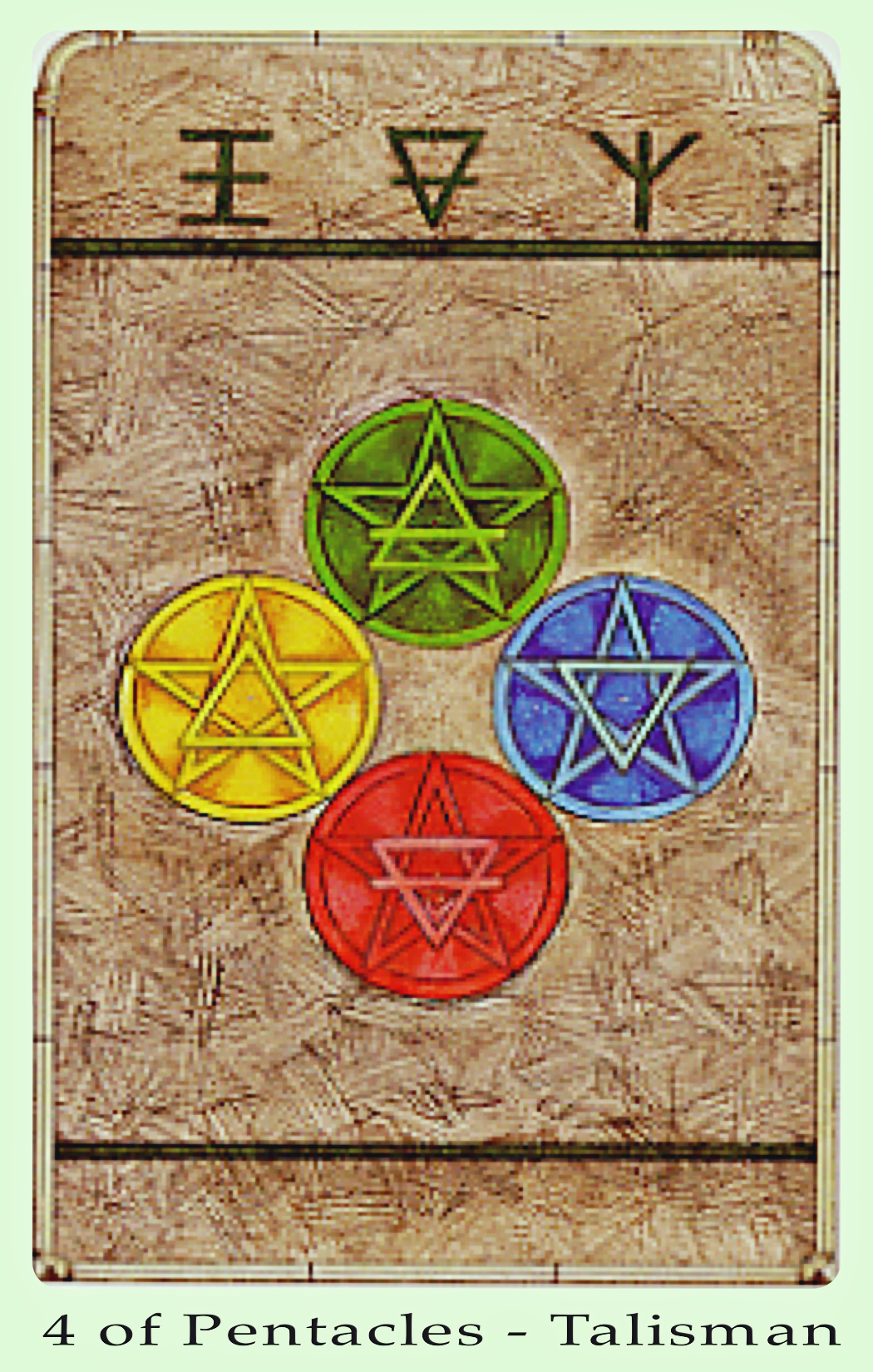 4 Pentacles