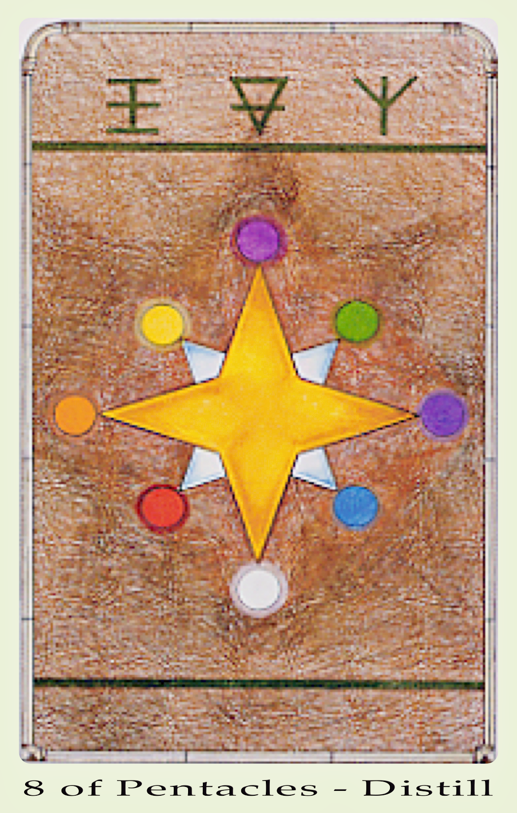 8 Pentacles