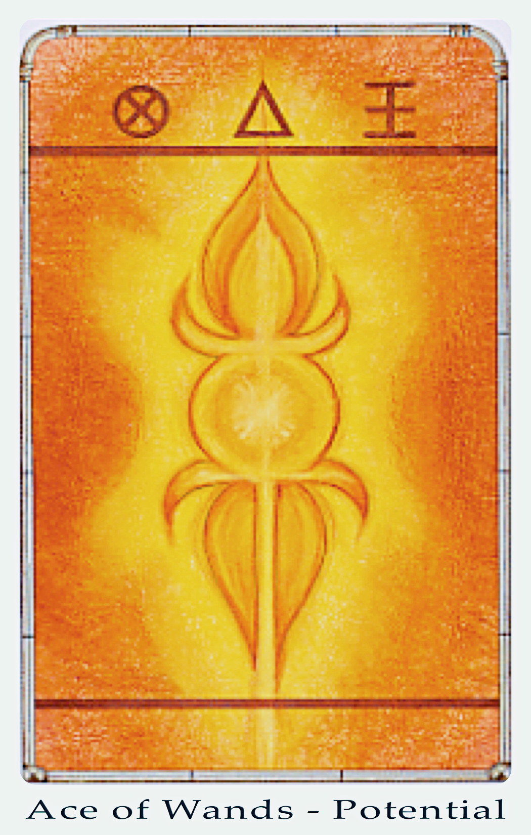 Ace of wands